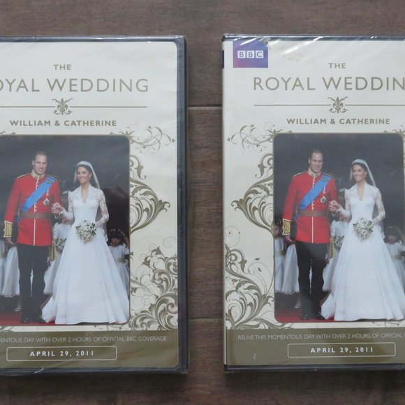 BBC Other - *GIFTS* NEW Lot of 2 The Royal Wedding: William & Catherine